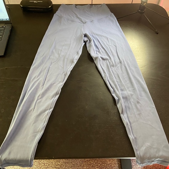 Offline Real Me High Waisted Cross Over Leggings Marbled Blue - Picture 5 of 5